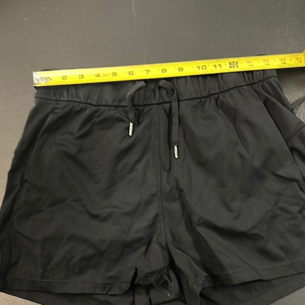 Willit women’s Black Athletic Shorts with Elastic Waistband Relaxed Fit sz m - Picture 4 of 6